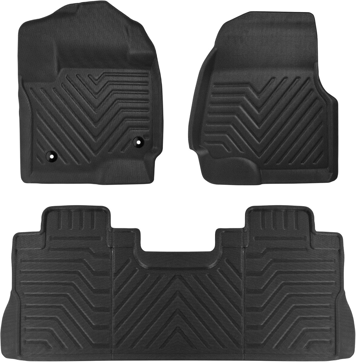 Floor Mats for F250 F350 F450 Crew Cab 2017-2025 with Storage