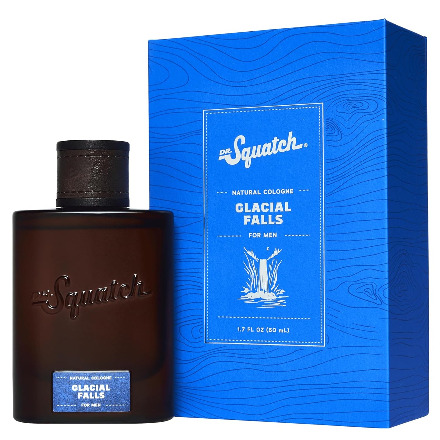 Dr. Squatch Glacial Falls Cologne for Men - Fresh and Energized