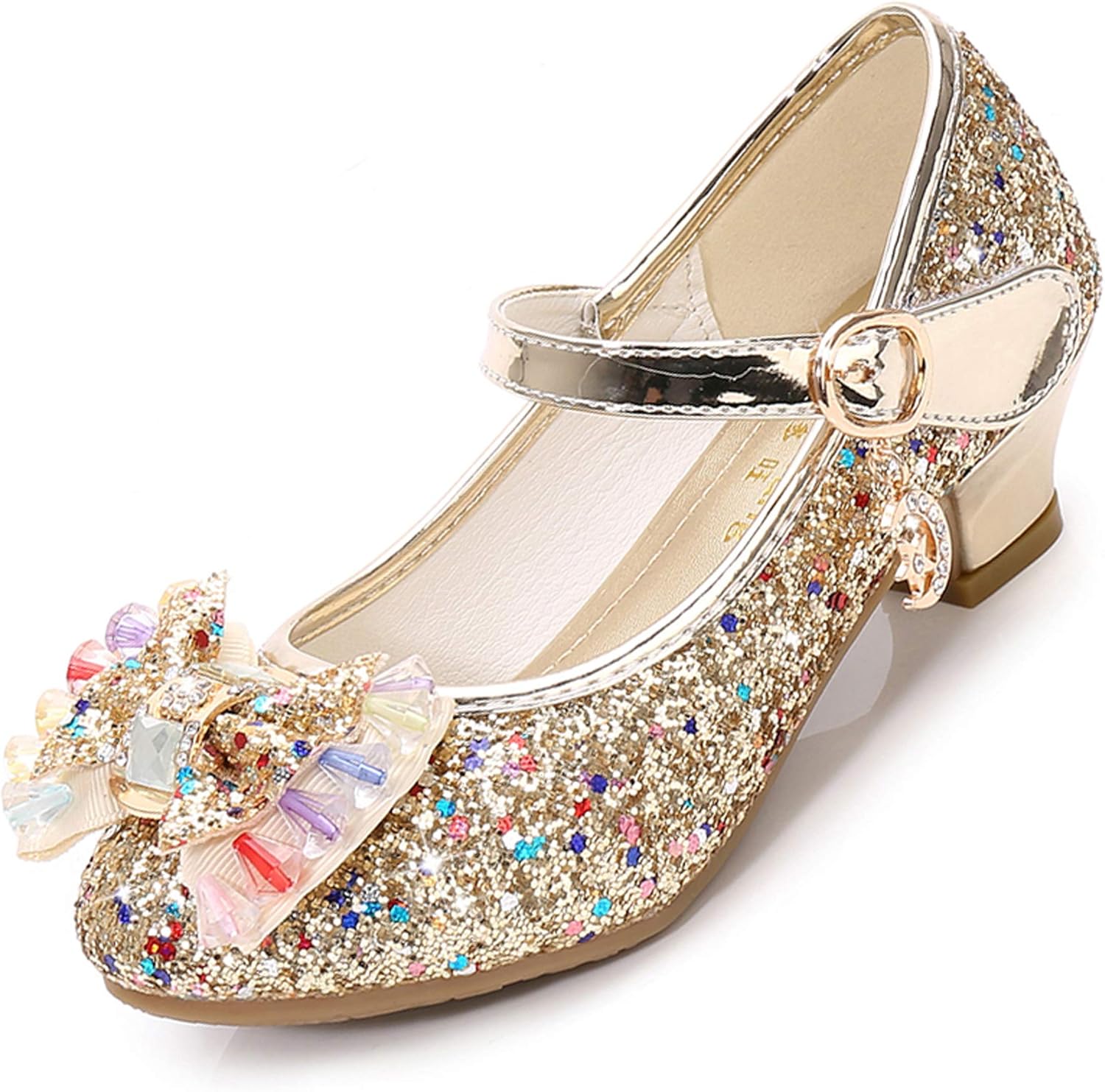 Cadidi Dinos Girls Dress Shoes for Wedding and Party Events
