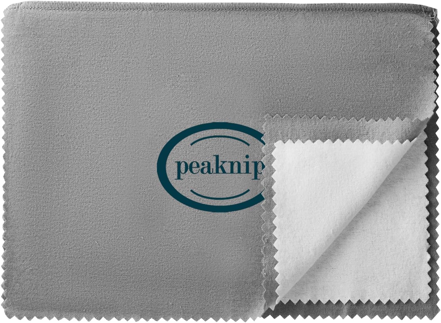 Peaknip XL Jewelry Cleaning Cloth - USA-Made, Eco-Friendly - Keep Jewelry Shiny