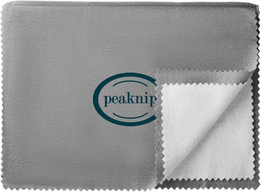 Peaknip XL Jewelry Cleaning Cloth - USA-Made, Eco-Friendly - Keep Jewelry Shiny