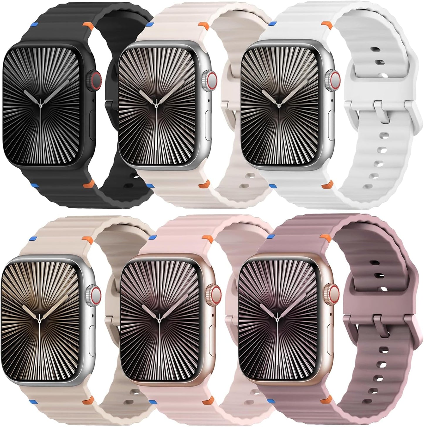 Sport Bands for Apple Watch 40mm 41mm 42mm 44mm 45mm 46mm