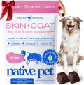 Native Pet Omega Skin and Coat Chews for Dogs - Healthy Fur