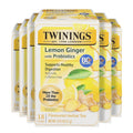 Twinings Superblends Probiotics+ Lemon & Ginger Herbal Tea - Digestive