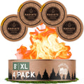 Radiate 4 Pack XL 8ft Portable Campfire - Up to 2 Hours Burn Time