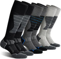 CS CELERSPORT Ski Socks 2/3/4 Pack - Warm, Cushioned Knee-High Socks