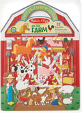 Melissa & Doug Farm Puffy Sticker Set - 52 Reusable Stickers, 2 Scenes!
