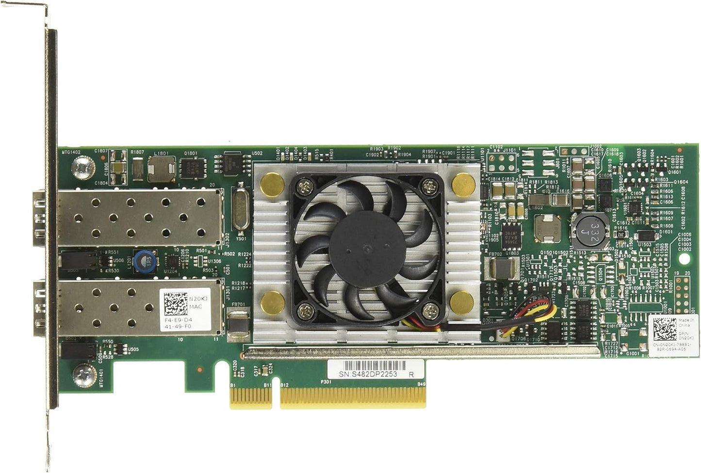 Dell 540-BBGS QLOGIC 57810S DP 10GB SFP CNA Network Adapter
