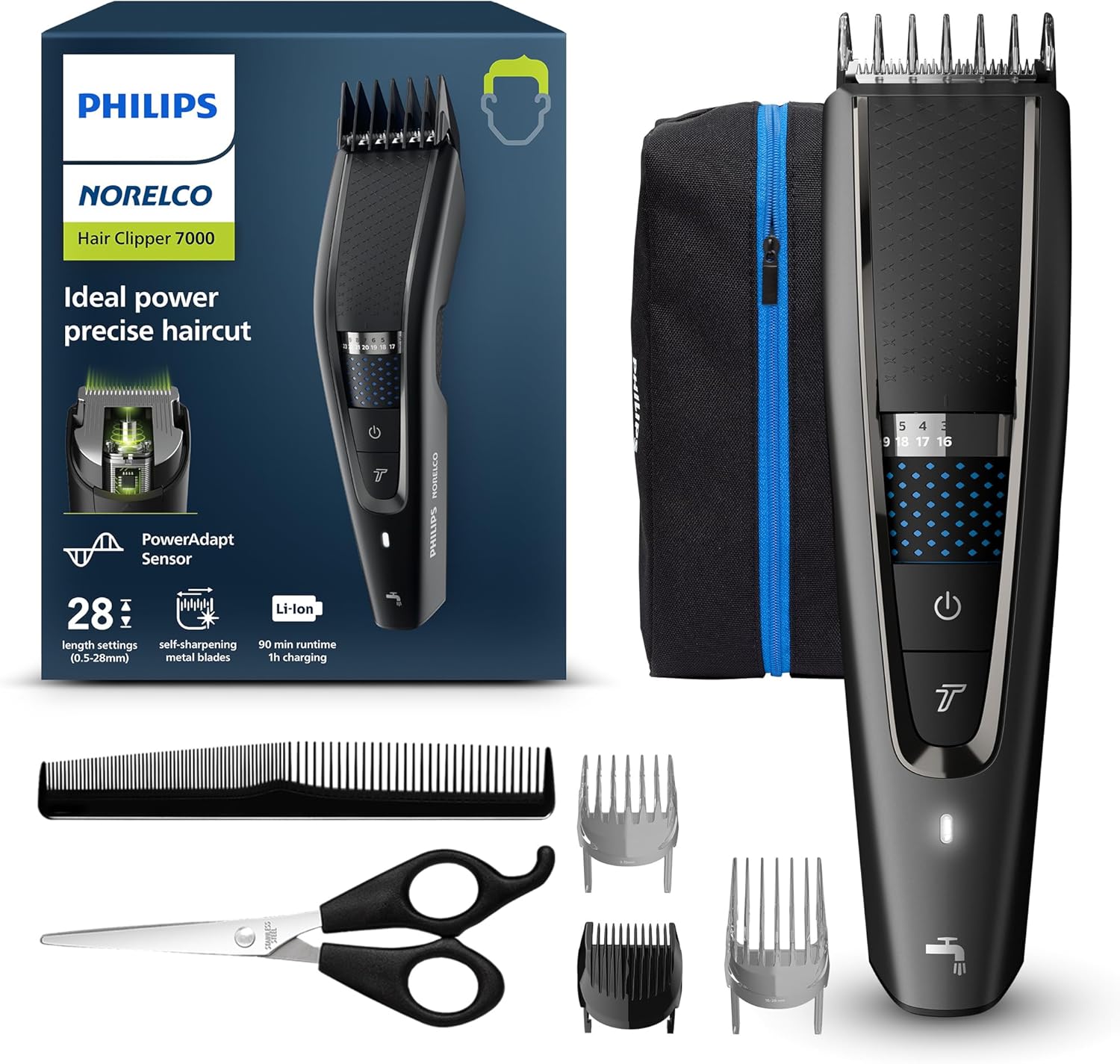 Philips Norelco Hair Clipper 7000 Series for Precision Cuts