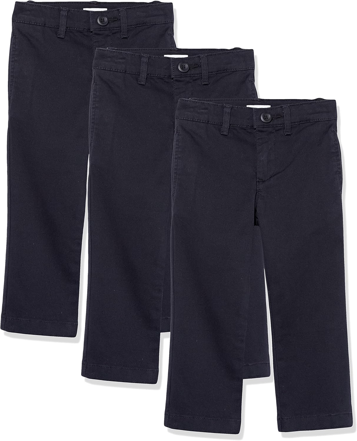 Boys and Toddlers' Uniform Straight-Fit Chino Khaki Pants