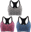 EMY Sports Bra 5 Pack Space Dye Racerback - Comfortable Support