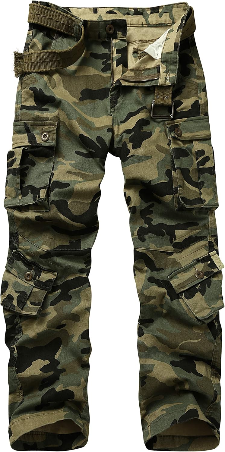 Men's BDU Casual Military Pants for Outdoor Activities and Work