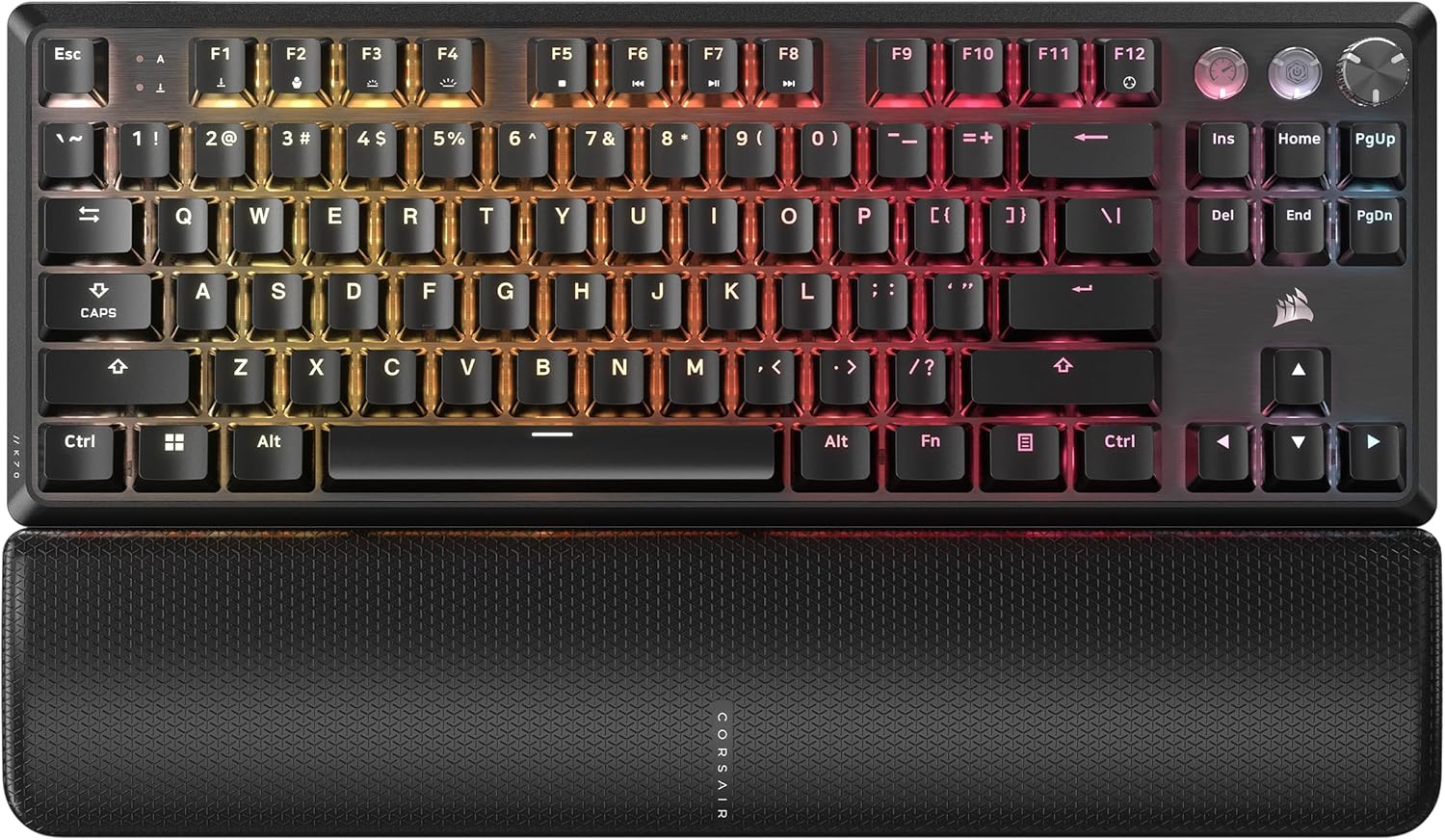 Corsair K70 PRO TKL RGB Gaming Keyboard with Adjustable Switches