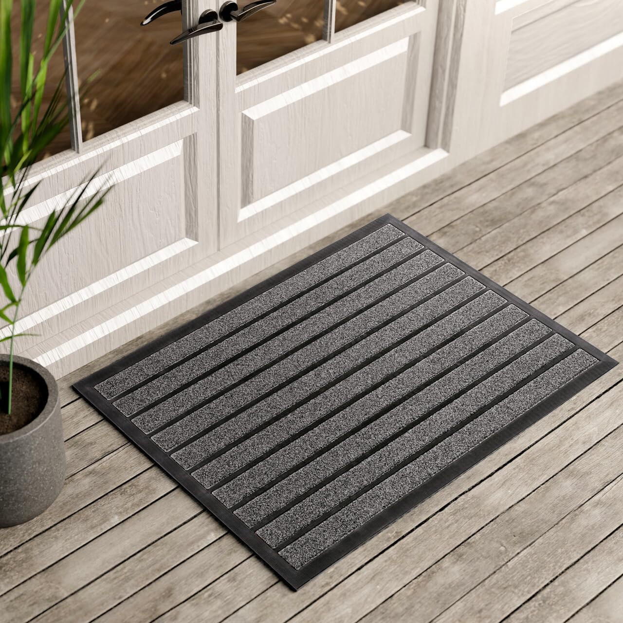 ubdyo Extra Durable Door Mat - Non-Slip Welcome Mats for Home