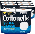 Cottonelle Ultra Clean Toilet Paper with Active CleaningRipples - Long