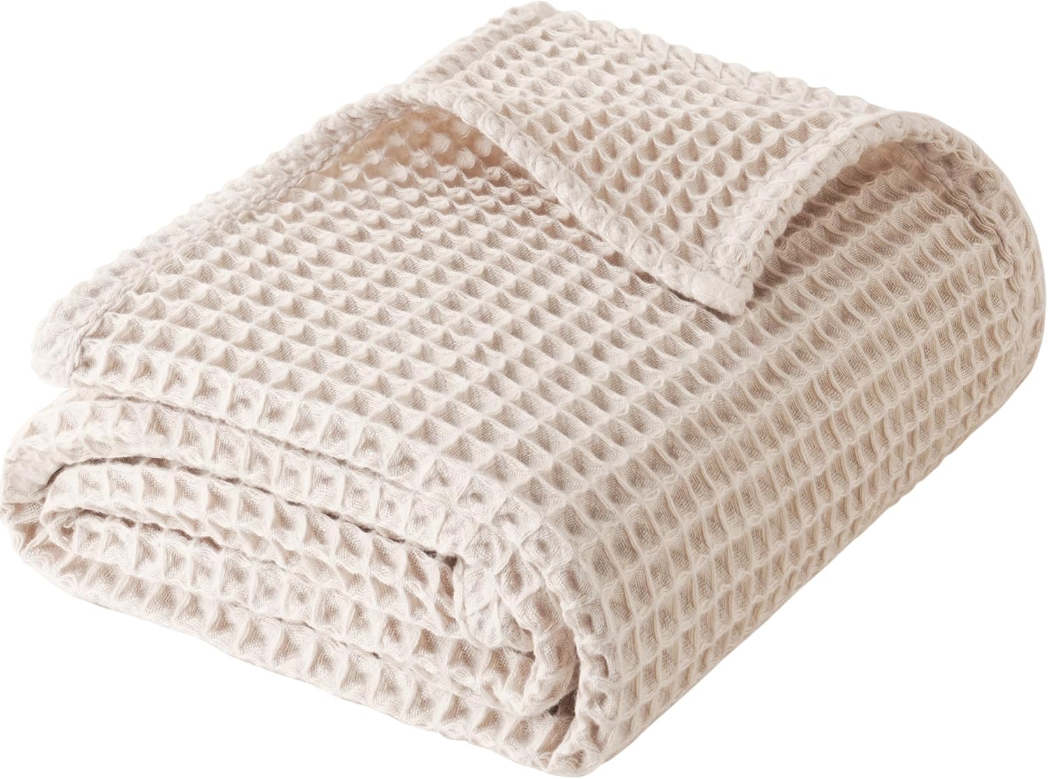 Soft & Breathable Waffle Baby Blanket by Konssy