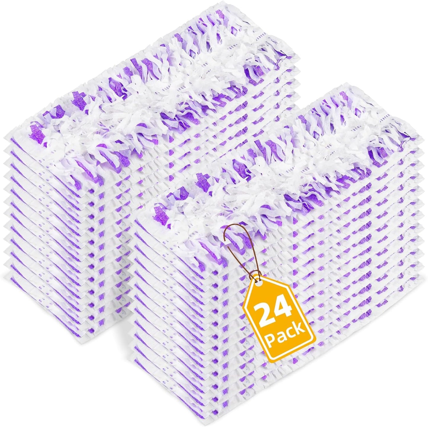 24 Pack Power Mop Pads for Multi-Surface Cleaning