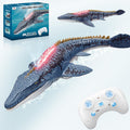 Remote Control Mosasaurus Dinosaur Toy for Kids - Pool Ready RC Sea