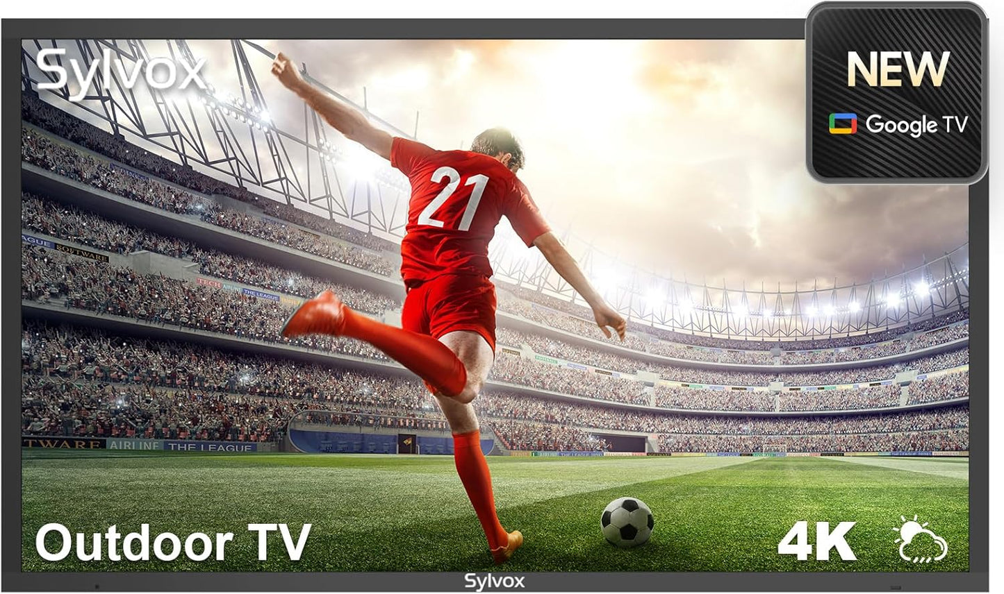 SYLVOX 65 Waterproof Outdoor TV: 4K Ultra HD