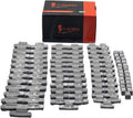 C-HORSE 100Pcs AW Series Clip on Wheel Weights Assortment