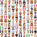 Mini Plush Stuffed Animal Bulk Pack 100 pcs - Party Favor