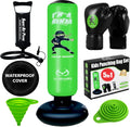 Inflatable Punching Bag for Kids 63in Karate Set - Active Play