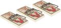 Woodstream Victor Metal Rat Trap x3 - Effective Pest Control