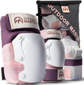 OutdoorMaster Knee Pads for Skating Knee and Elbow Pads - Protective