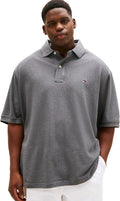Tommy Hilfiger Men's Big & Tall Cotton Pique Polo Shirt - Classic