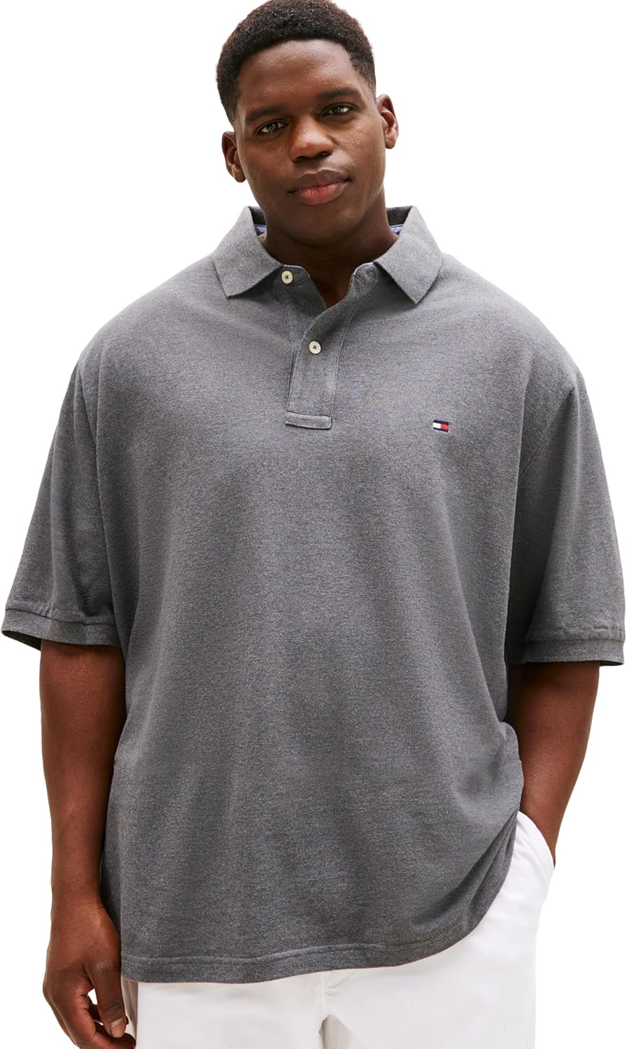 Tommy Hilfiger Men's Big & Tall Cotton Pique Polo Shirt Review