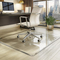 VASUHOME Premium Tempered Glass Chair Mat for Office Floors