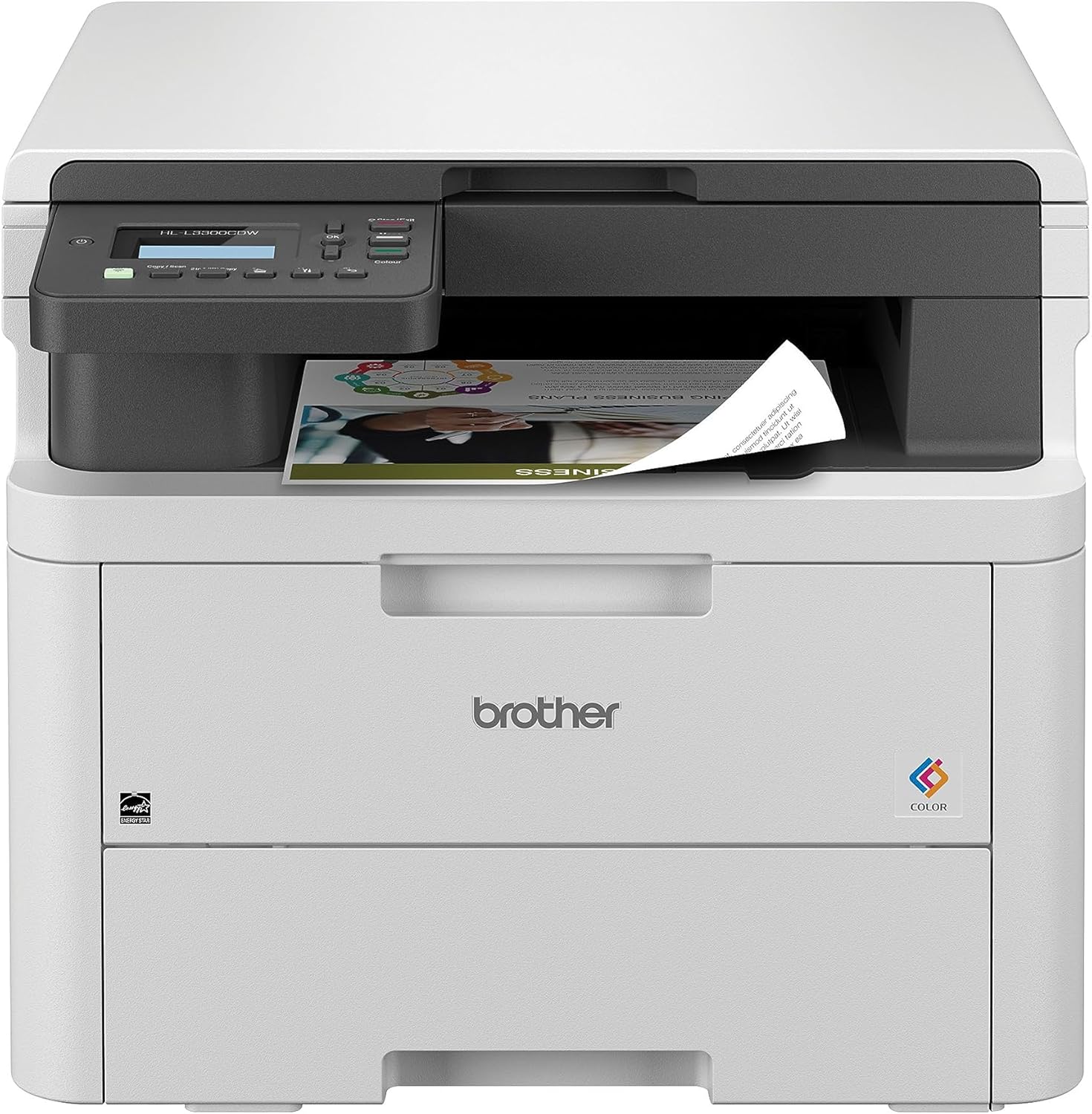 Brother Color Laser Printer with Copy & Scan