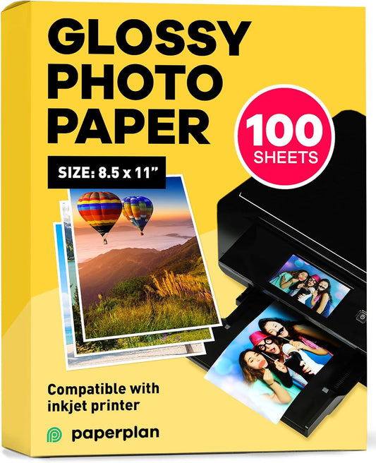 Inkjet Printer Photo Paper - 100 Sheets - Premium Quality