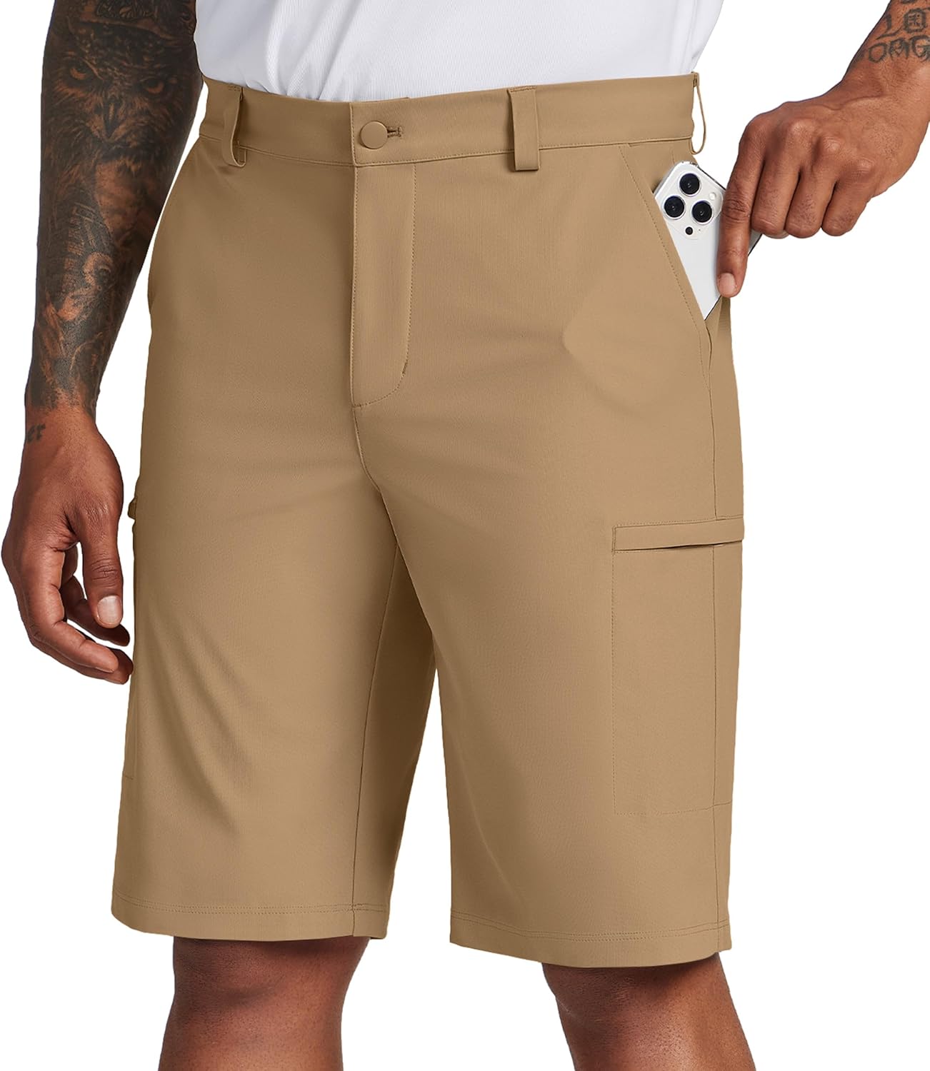 Willit Men's Golf Shorts Quick Dry Athletic Casual Cargo Style