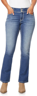 WallFlower Luscious Curvy Bootcut Mid-Rise Jeans - Flattering Fit you
