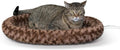 K&H Heated Cat Bed for Indoor Cats - Orthopedic Foam Comfort