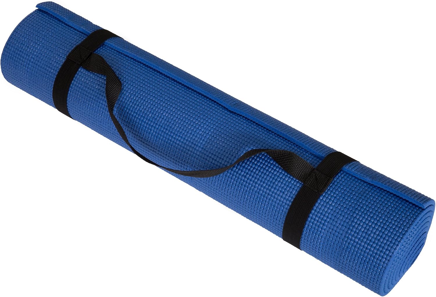 Wakeman Yoga Mat - Dual Sided 1/4-Inch Workout Mat - Home or Gym Pad