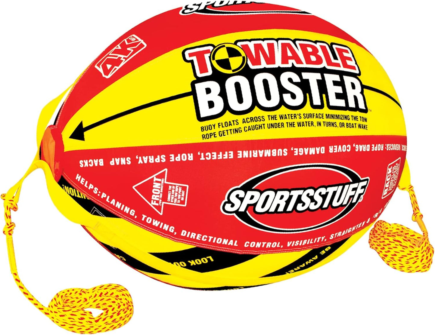 SportsStuff Booster Towable Tube Ball for Enhanced Visibility