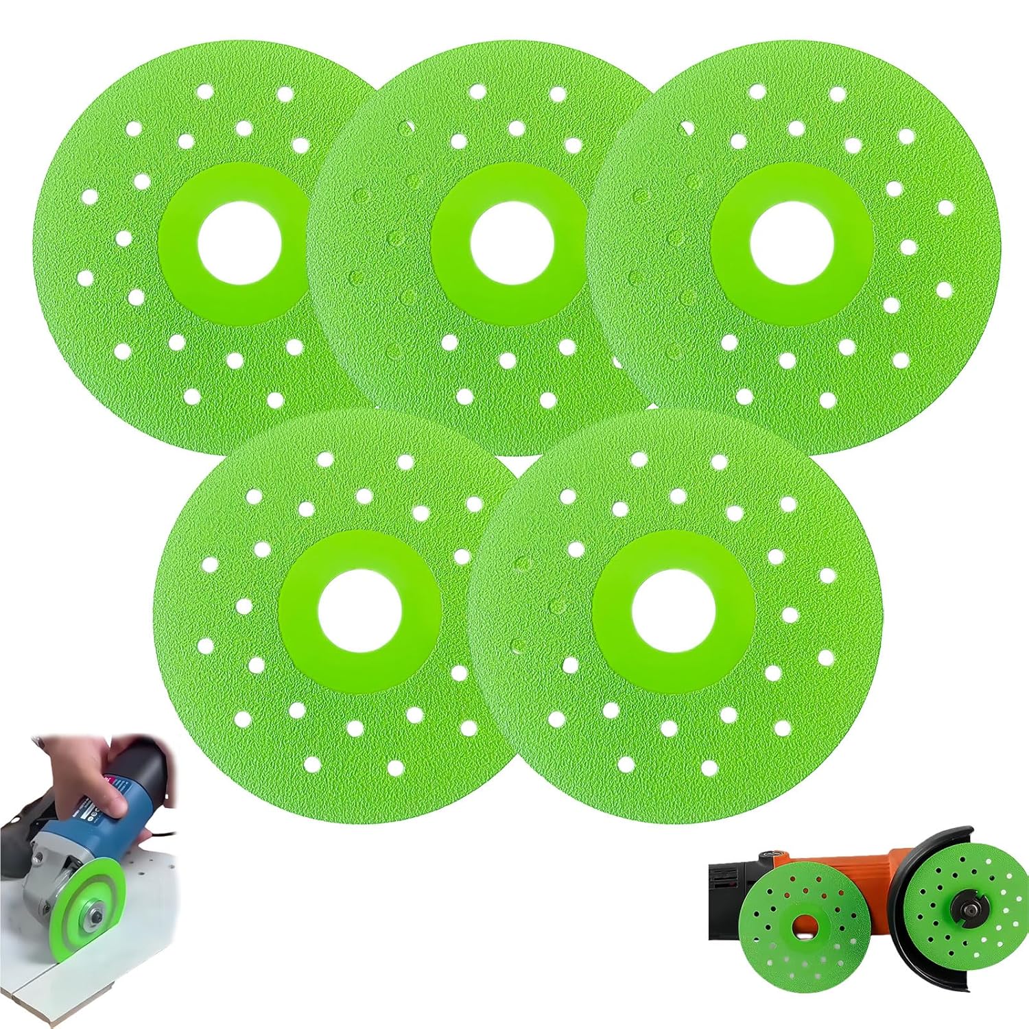 Diamond Rock Slab Cutting Disc Set - Precision Cutting & Grinding