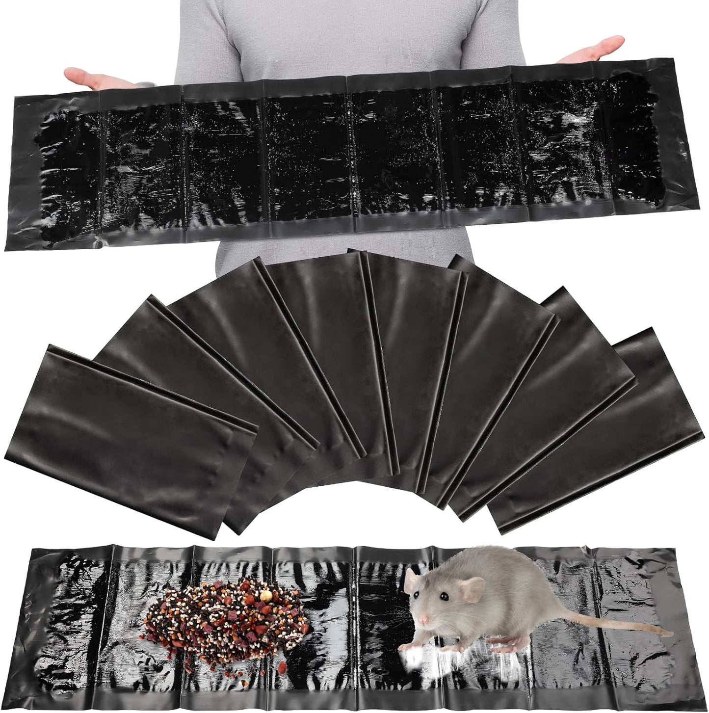 8 Pack Large Sticky Mouse Trap - Pest Control Hero!