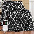 50x60 Heated Electric Throw Blanket - Soft Double-Sided Flannel