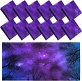 Fluorescent Light Covers 12 Pack 2 x 4 ft - Calming Night Sky Decor