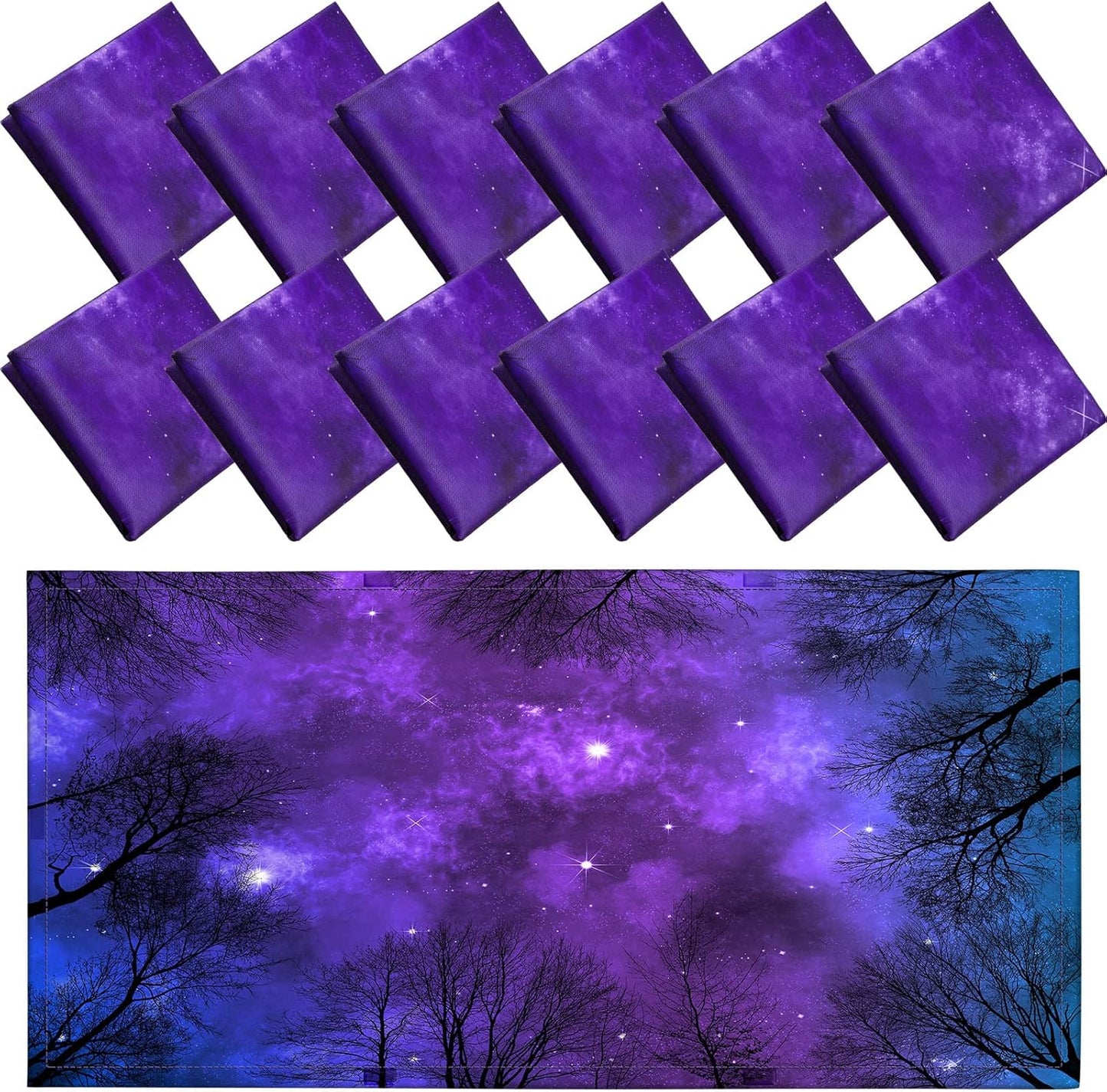 12 Pcs Fluorescent Light Covers for Home Office School Decor