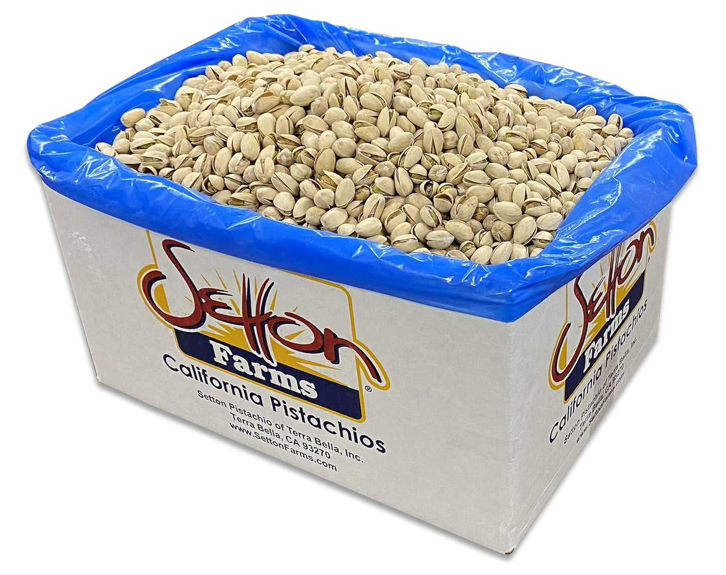 Bulk Box of Roasted Salted Pistachios - Premium Quality Nuts