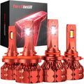 Torchbeam H11 H9 H8 9005 HB3 T7 LED Bulbs - 120,000LM Ultra Bright