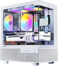 Aqua 3 Micro ATX Case with Panoramic Tempered Glass - Compact Airflow