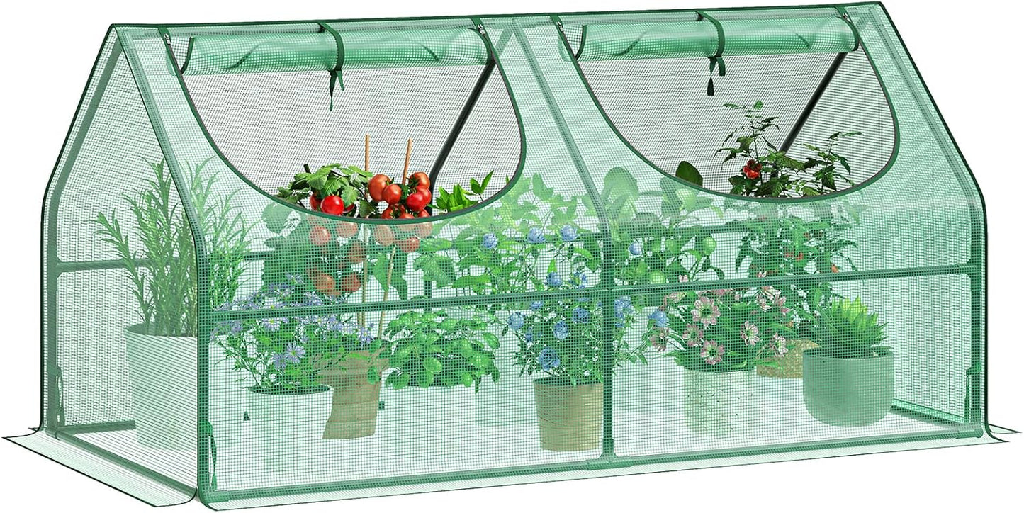 GreatBuddy Portable Mini Greenhouse for Indoor Outdoor Use
