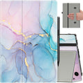 VORI Kindle Fire HD 8 Case - Dreamy Marble Slim Vegan Leather