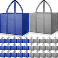 Reusable Grocery Bags 30 Pack Bulk - Heavy Duty Large Foldable Totes