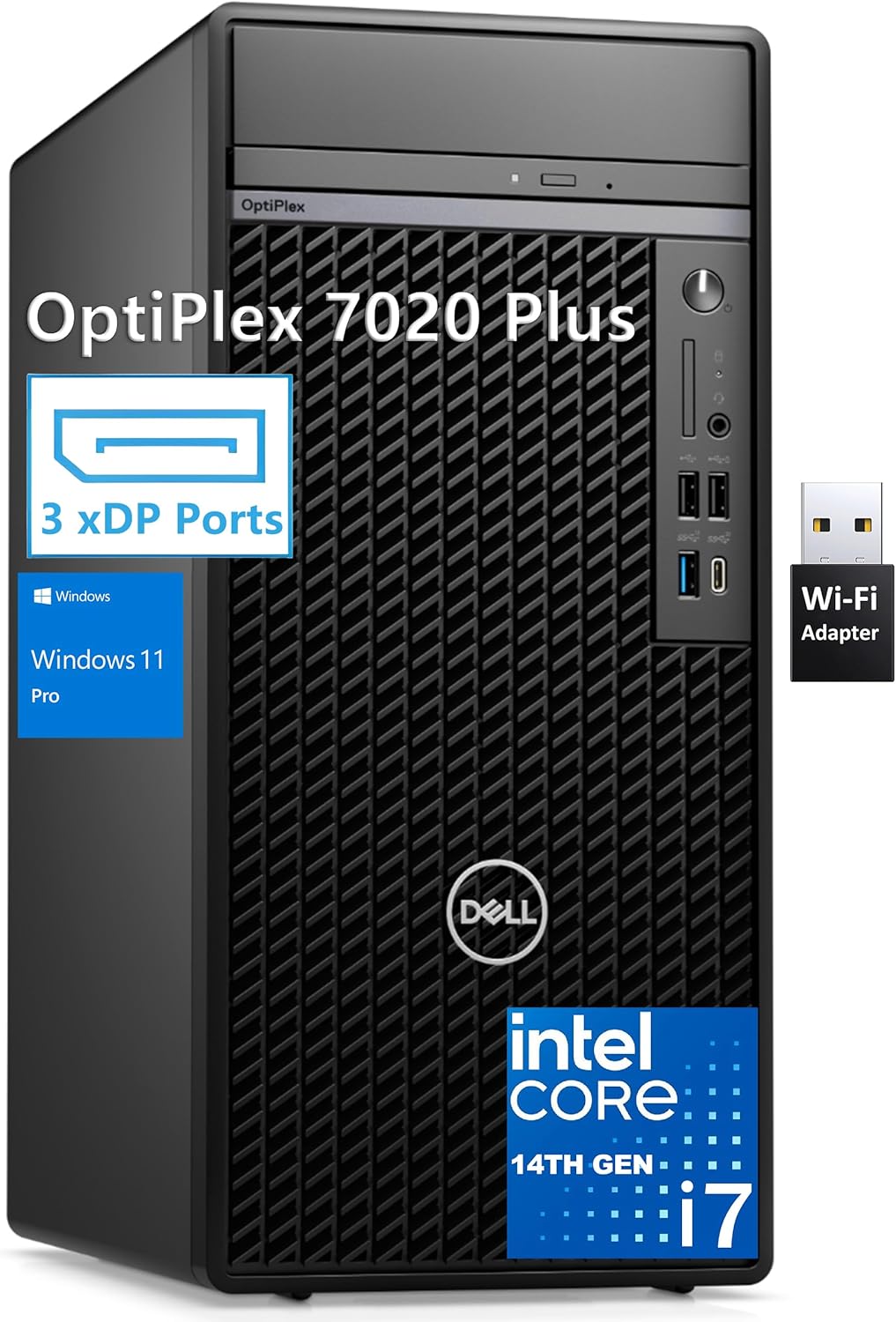 Dell OptiPlex 7020 Plus Tower Desktop with 14th Gen i7 Processor